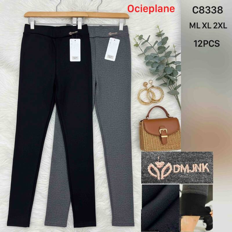 Leginsy damskie Roz M-2XL, Mix kolor Paczka 12 szt